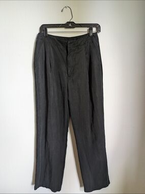 Black Gap Straight-Leg Work Pants